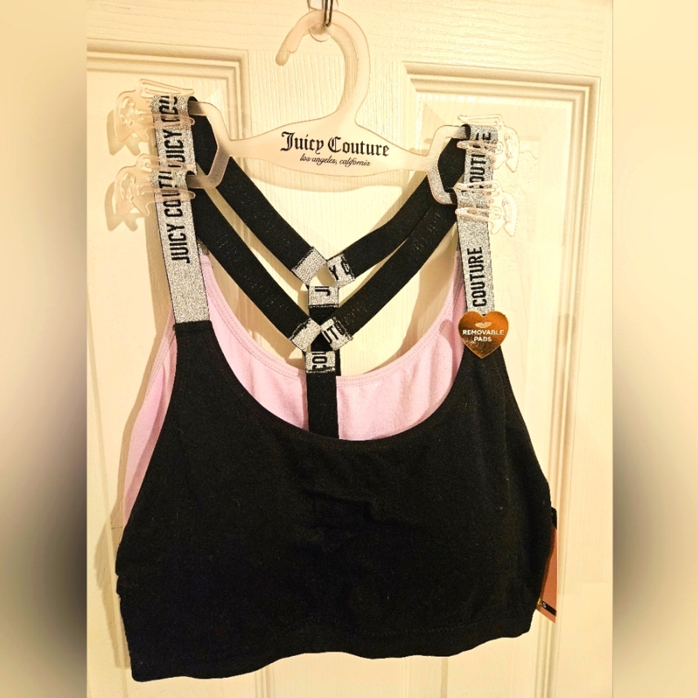 Juicy Coutre 2 sports Bras, size M, NW